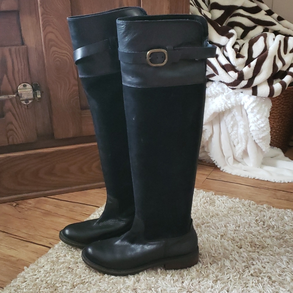 Lucky brand over the knee boots